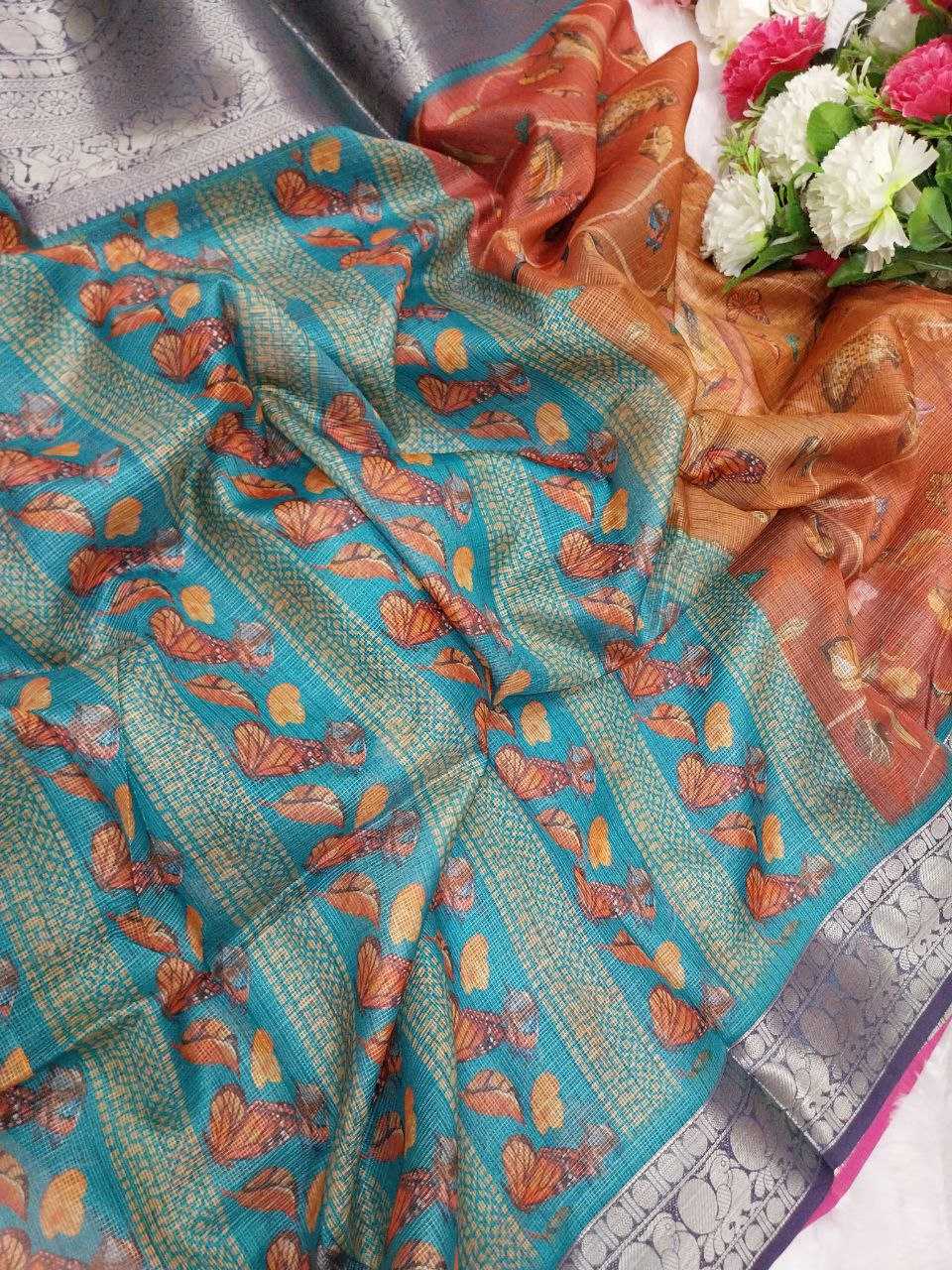 YNF SOFT KOTA SYF ANHANT-1 SAREES WHOLESALE PRINTED LADIES KOTA DORIA SAREES MANUFACTURER